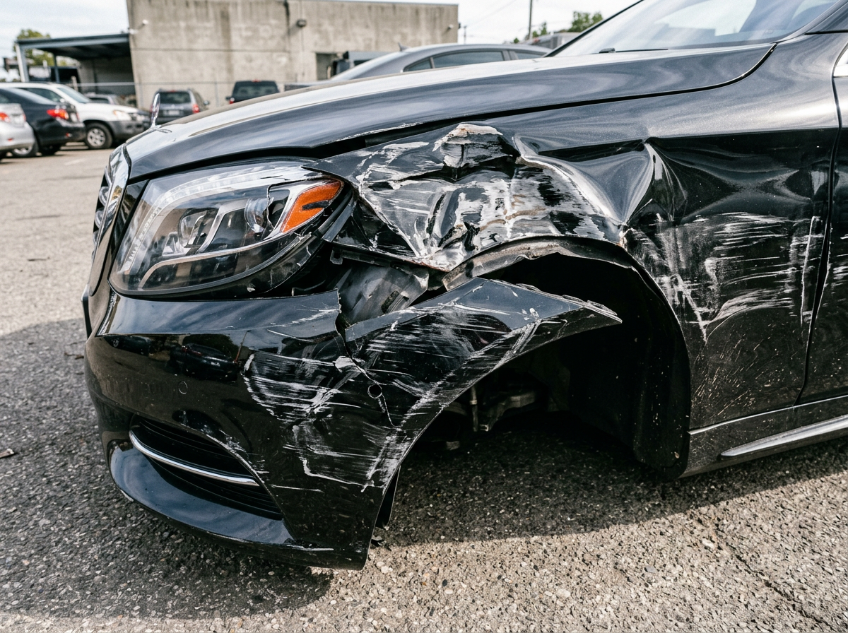 Vehicle before collision repair